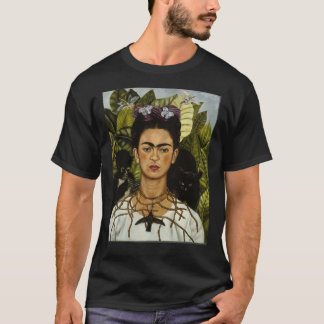 Frida Kahlo&x27;s Selbstporträt mit Affen und ca T-Shirt