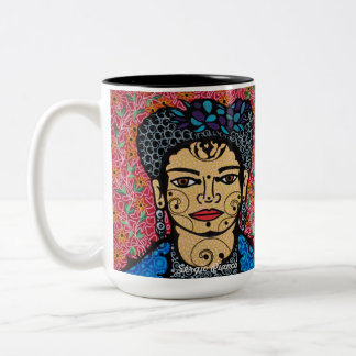 Frida Khalo Zweifarbige Tasse
