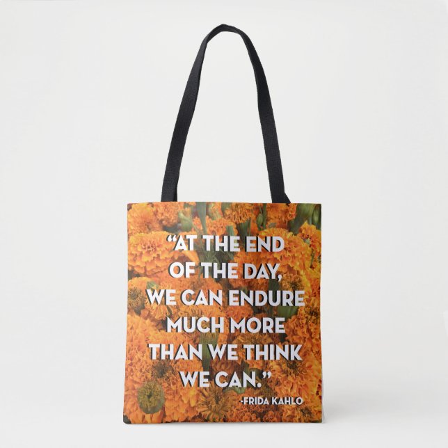 Frida Quote Tote Bag (Vorderseite)