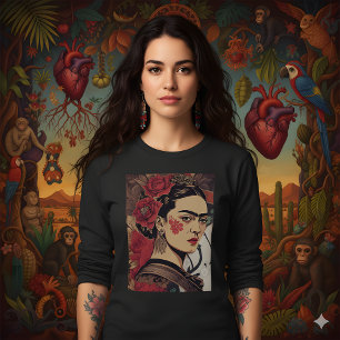 Frida Reloaded - InkPunk Rebel Art T-Shirt