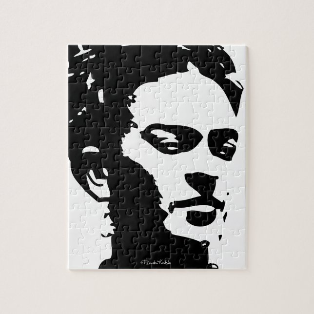 Frida Shadow Portrait Puzzle (Vertikal)