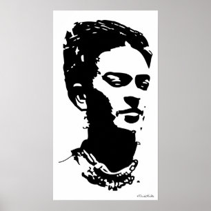 Frida Shadow Poster
