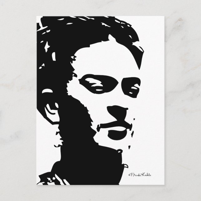 Frida Shadow Postkarte (Vorderseite)