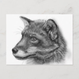Frida, The Wee Scottish Fox! Postkarte