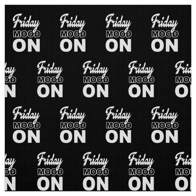 Friday mood ON Stoff (Muster)