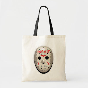 Friday the 13th   Hockey Mask Graphic Tragetasche