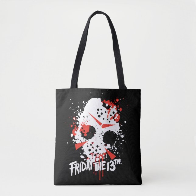 Friday the 13th | Paint Splatter Hockey Mask (Vorderseite)