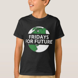 Fridays for Future Klimaschutz Umwelt Planet Erde T-Shirt
