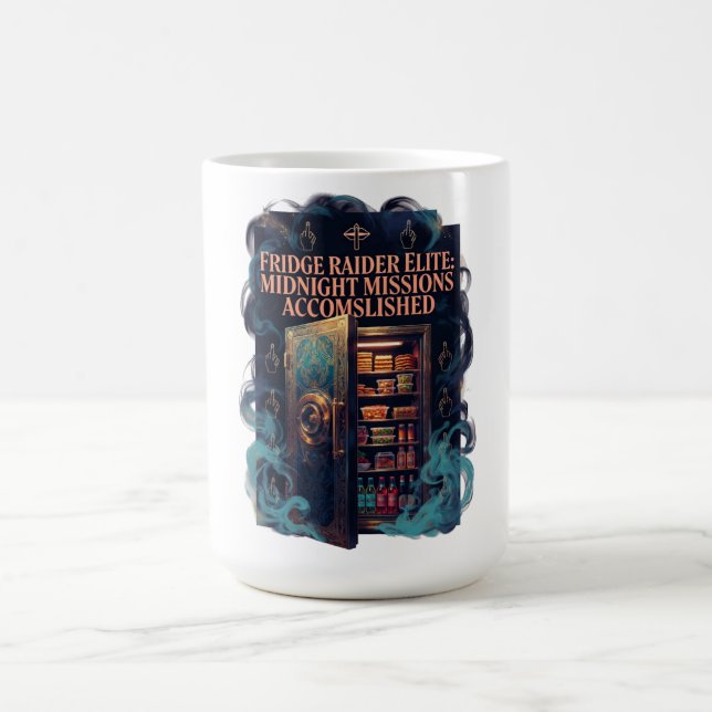 Fridge Raider Elite T Shirt Kaffeetasse (Mittel)