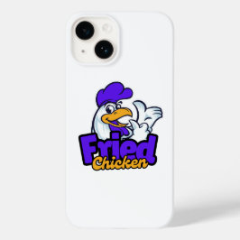 Fried Chicken Typografy Case-Mate iPhone 14 Hülle