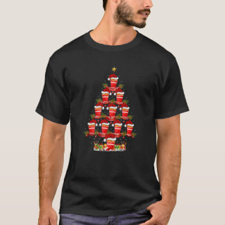 Fried Chicken Xmas Lighting Fried Chicken Christma T-Shirt