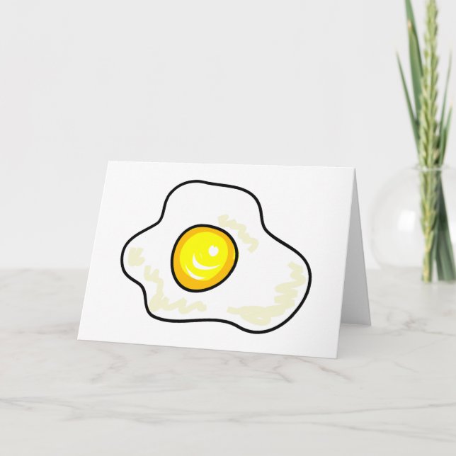 Fried Egg Karte (Vorderseite)