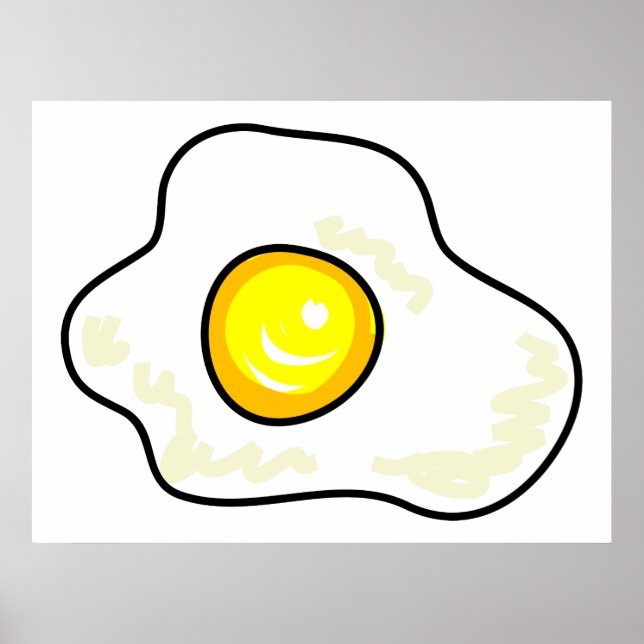 Fried Egg Poster (Vorne)