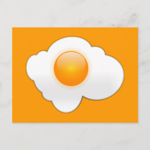 Fried Egg Postkarte