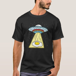 Fried Egg Ufo Entführung Ei T-Shirt