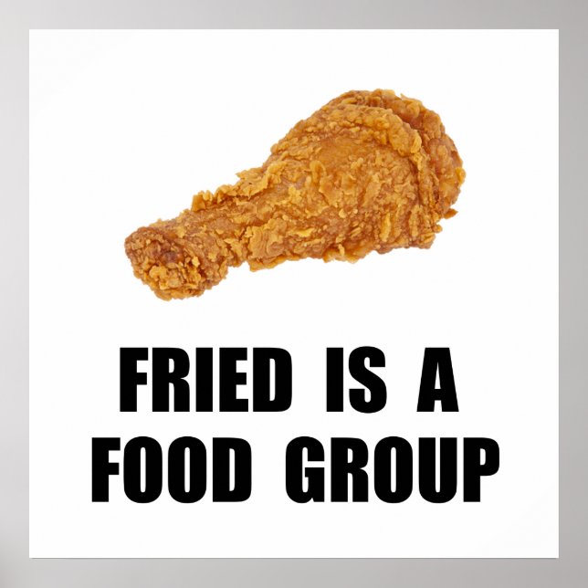 Fried Food Group Poster (Vorne)