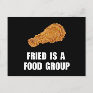 Fried Food Group Postkarte