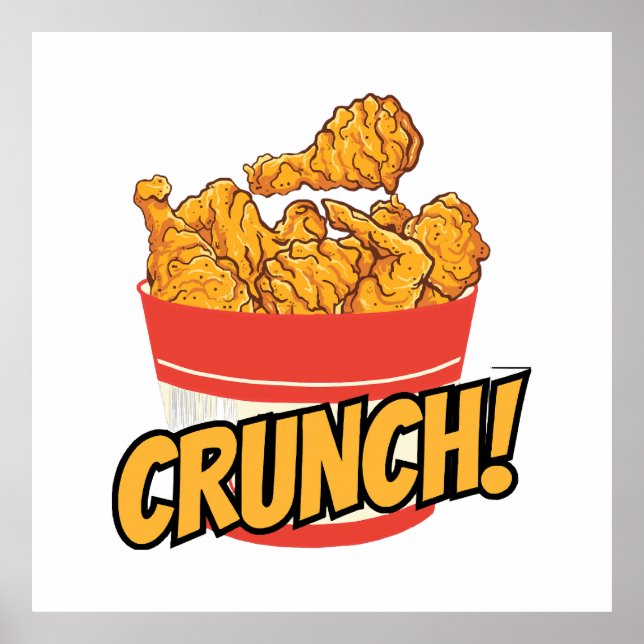 Fried-Huhn Poster (Vorne)