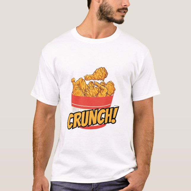 Fried-Huhn T-Shirt (Vorderseite)