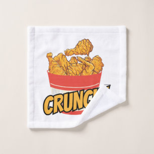 Fried-Huhn Waschlappen