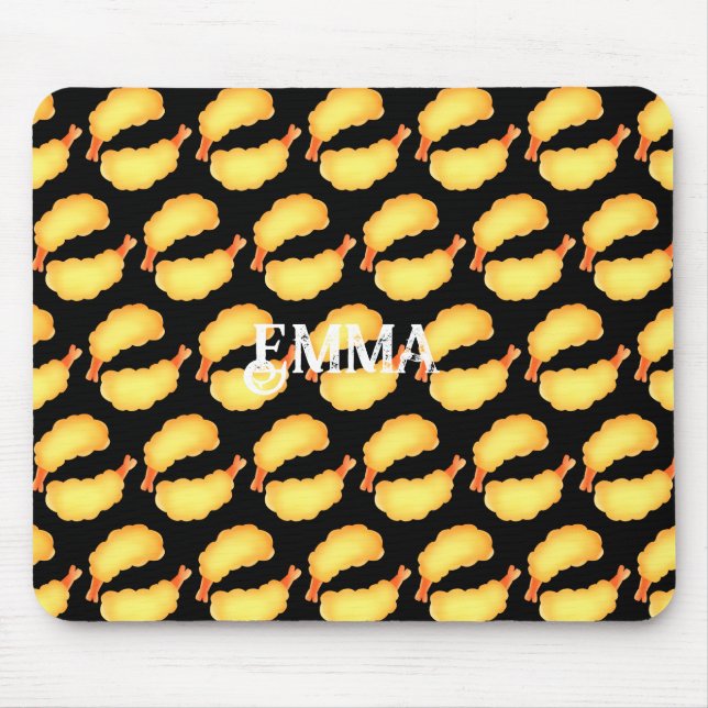 Fried Shrimp Mousepad (Vorne)