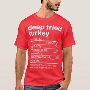 Fried Turkey Erntedank Nährstoffe Nu T-Shirt