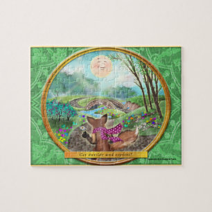 Frieda Schwanz-Volumen 2 - Go erforschen!  Puzzle