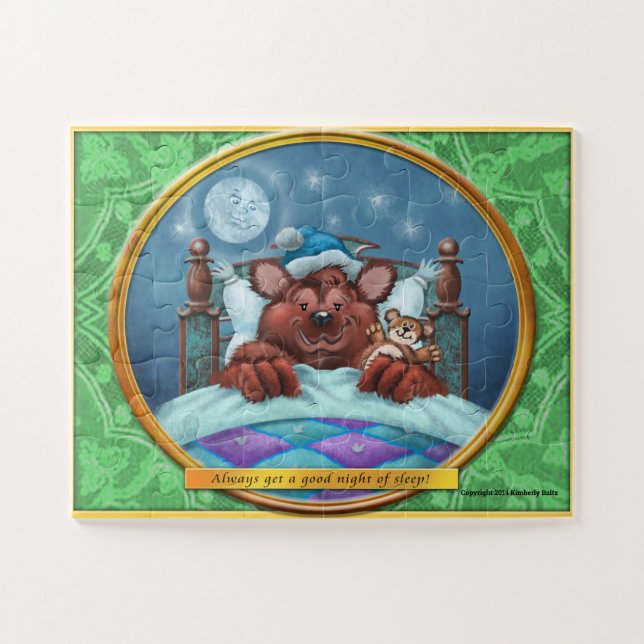 Frieda u. das große Braunbärpuzzlespiel Puzzle (Horizontal)