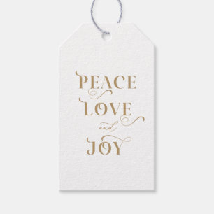 Friede, Liebe & Freude Weihnachten Weihnachtsgesch Geschenkanhänger