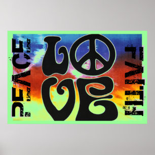FRIEDE LIEBE GLAUBE POSTER