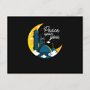 Friede mit euch muslimischen Moschee Allah Hajj Ge Postkarte