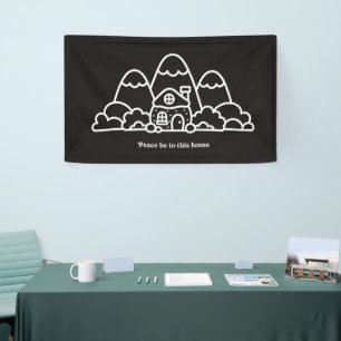 Friede sei in diesem Haus Einweihungsgeschenke Banner