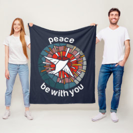 Friede sei mit dir fleecedecke