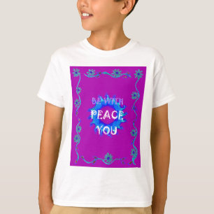 Friede sei mit dir Inspirationsdruck T-Shirt