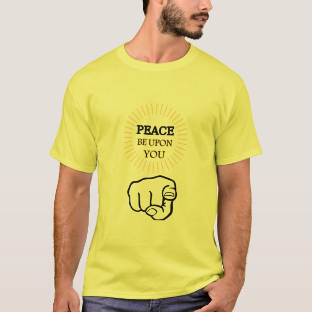 Friede sei mit euch T-Shirt (Vorderseite)