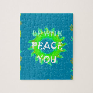 Friede sei mit Ihnen Art Print Puzzle