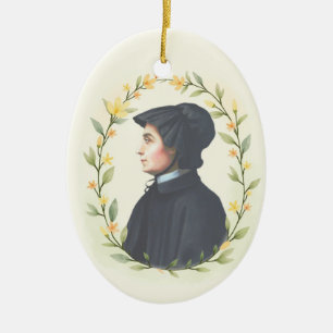 Friede und Segen Gottes, St. Elizabeth Ann Seton Keramik Ornament