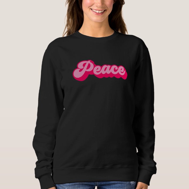 Frieden 1 sweatshirt (Vorderseite)