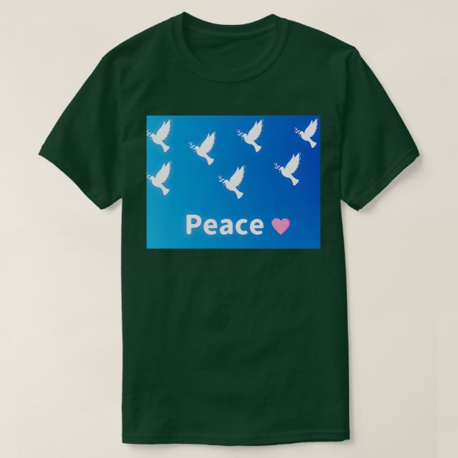 Frieden 21 T-Shirt (Design vorne)