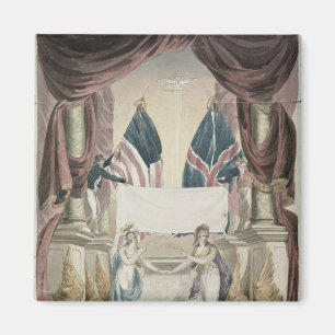 Frieden, Allegorie des Vertrags von Gent Magnet