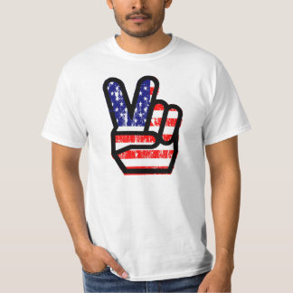 Frieden Amerika T-Shirt