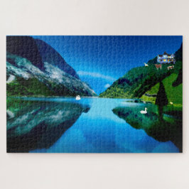 Frieden auf dem Berg Puzzle