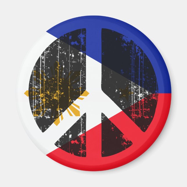 Frieden auf den Philippinen Magnet (Vorne)