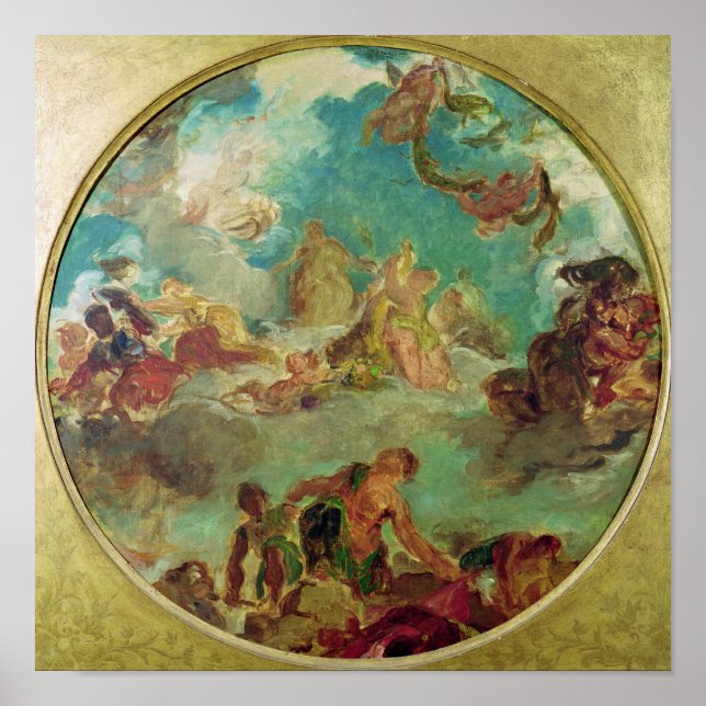 Frieden auf Erden absinken Poster (Vorne)