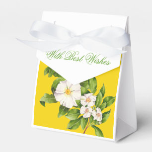 'Frieden auf Erden' auf einer Favor-Schachtel Geschenkschachtel