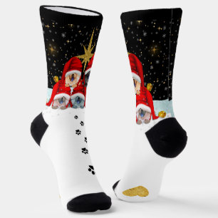 FRIEDEN AUF ERDEN Rough Chow Crew Socken