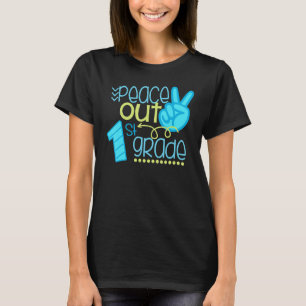 Frieden aus 1. Klasse Ende Schuljahr Lehrer St. T-Shirt