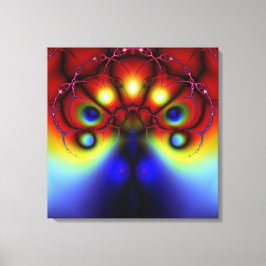 Frieden aus den schattengezapften Kanwanen Leinwanddruck