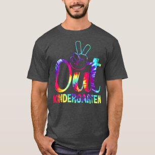 Frieden aus Kindergarten glücklich letzten Tag der T-Shirt