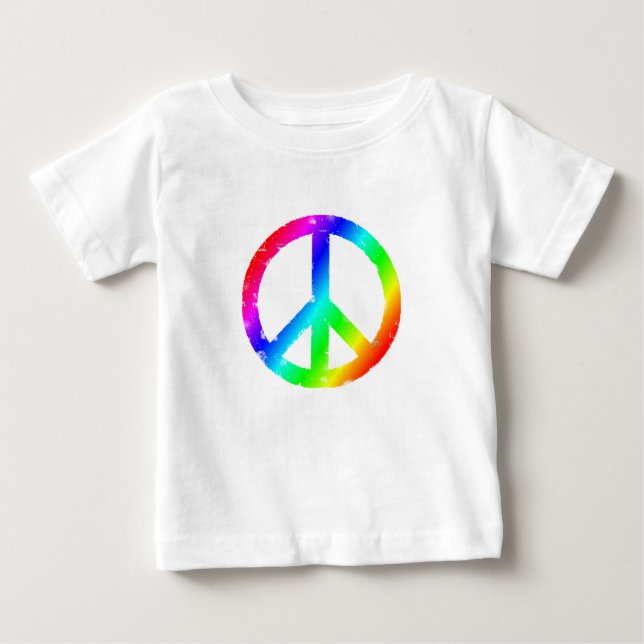Frieden Baby T-shirt (Vorderseite)